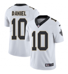 Men's Nike New Orleans Saints #10 Chase Daniel White Vapor Untouchable Limited Player NFL Jersey