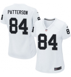 Women's Nike Oakland Raiders #84 Cordarrelle Patterson Game White NFL Jersey