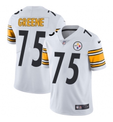 Youth Nike Pittsburgh Steelers #75 Joe Greene White Vapor Untouchable Limited Player NFL Jersey