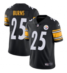 Youth Nike Pittsburgh Steelers #25 Artie Burns Black Team Color Vapor Untouchable Limited Player NFL Jersey