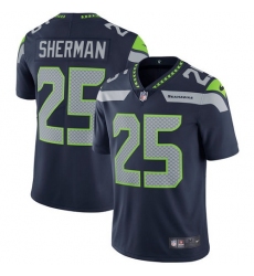 Youth Nike Seattle Seahawks #25 Richard Sherman Elite Steel Blue Team Color NFL Jersey