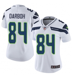 Women's Nike Seattle Seahawks #84 Amara Darboh White Vapor Untouchable Limited Player NFL Jersey