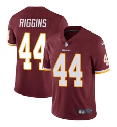 Men's Nike Washington Redskins #44 John Riggins Burgundy Red Team Color Vapor Untouchable Limited Player NFL Jersey