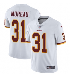 Youth Nike Washington Redskins #31 Fabian Moreau White Vapor Untouchable Limited Player NFL Jersey