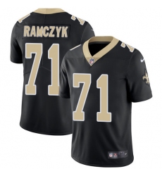 Youth Nike New Orleans Saints #71 Ryan Ramczyk Black Team Color Vapor Untouchable Limited Player NFL Jersey
