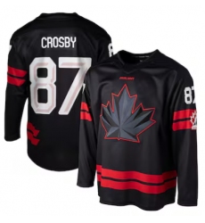 Men's Sidney Crosby #87 Black Hockey Canada 2026 Replica Jersey