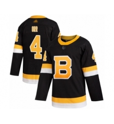 Youth Boston Bruins #9 Johnny Bucyk Authentic Black Alternate Hockey Jersey