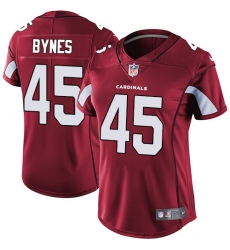 Women's Nike Arizona Cardinals #45 Josh Bynes Red Team Color Vapor Untouchable Limited Player NFL Jersey