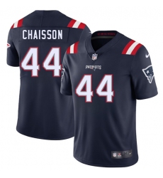 Men's New England Patriots #44 K'Lavon Chaisson Navy 2025 Vapor Limited Football Stitched Jersey
