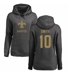 NFL Women's Nike New Orleans Saints #10 Tre'Quan Smith Ash One Color Pullover Hoodie