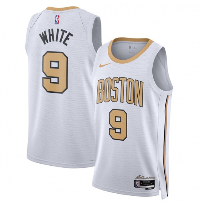 Men's Boston Celtics #11 Payton Pritchard White 2025-26 City Edition Swingman Stitched Basketball Jersey