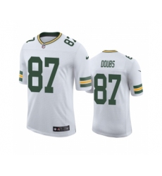 Men's Green Bay Packers #87 Romeo Doubs White Stitched NFL Vapor Untouchable Limited Jersey