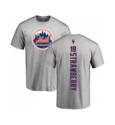 MLB Nike New York Mets #19 Jay Bruce Black Name & Number T-Shirt