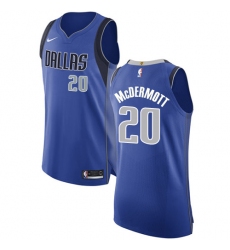 Youth Nike Dallas Mavericks #20 Doug McDermott Authentic Royal Blue Road NBA Jersey - Icon Edition