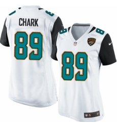 Women's Nike Jacksonville Jaguars #89 DJ Chark Game White NFL Jersey
