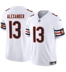 Men's Chicago Bears #13 Maurice Alexander White 2025 F.U.S.E. Vapor Untouchable Limited Football Stitched Jersey