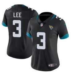 Women's Nike Jacksonville Jaguars #3 Tanner Lee Teal Green Team Color Vapor Untouchable Elite Player NFL Jersey