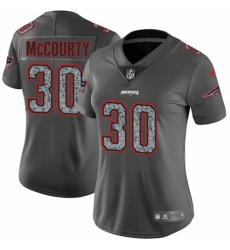 Women's Nike New England Patriots #30 Jason McCourty Gray Static Vapor Untouchable Limited NFL Jersey