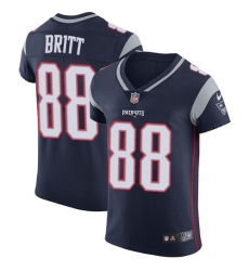 Men's Nike New England Patriots #88 Kenny Britt Navy Blue Team Color Vapor Untouchable Elite Player NFL Jersey