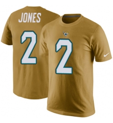 NFL Men's Nike Jacksonville Jaguars #2 Landry Jones Gold Rush Pride Name & Number T-Shirt
