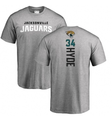 NFL Nike Jacksonville Jaguars #34 Carlos Hyde Ash Backer T-Shirt