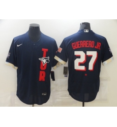 Men's Toronto Blue Jays #27 Vladimir Guerrero Jr. Nike Navy 2021 All-Star Game Replica Player Jersey