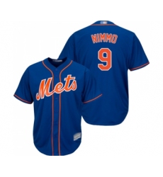 Youth New York Mets #9 Brandon Nimmo Authentic Royal Blue Alternate Home Cool Base Baseball Jersey