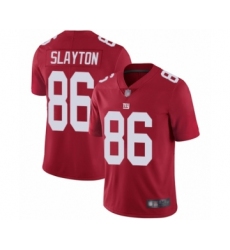 Men's New York Giants #86 Darius Slayton Red Alternate Vapor Untouchable Limited Player Football Jersey