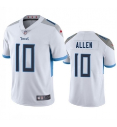 Men's Tennessee Titans #10 Brandon Allen White 2025 Vapor Untouchable Football Stitched Jersey