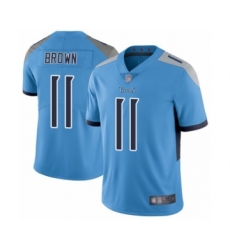 Men's Tennessee Titans #11 A.J. Brown Light Blue Alternate Vapor Untouchable Limited Player Football Jersey