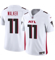 Men's Atlanta Falcons #11 Jalon Walker White 2025 Draft F.U.S.E. Vapor Untouchable Limited Football Stitched Jersey