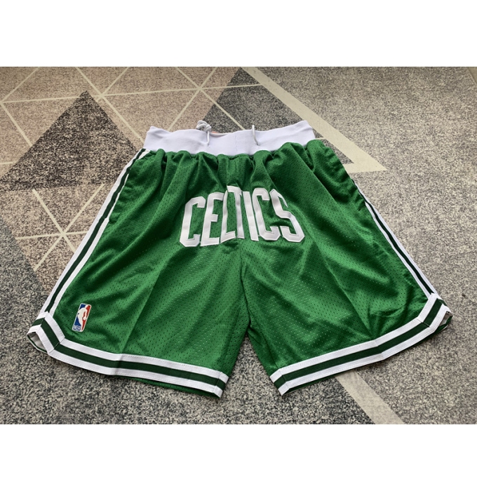 Men's Boston Celtics Green Joint Name Shorts