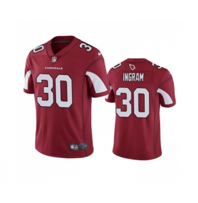 Men's Arizona Cardinals #30 Keaontay Ingram Red Vapor Untouchable Stitched Football Jersey