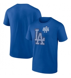 Men's Los Angeles Dodgers Royal 2024 World Tour Seoul Series Legend Performance T-Shirt