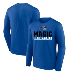 Men's Orlando Magic Royal Let's Go Long Sleeve T-Shirt