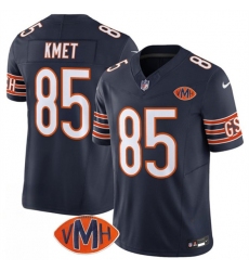 Men's Chicago Bears #85 Cole Kmet Navy 2025 F.U.S.E. With VMH Vapor Untouchable Limited Football Stitched Jersey