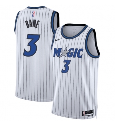 Men's Orlando Magic #3 Desmond Bane White 2025 Association Edition Stitched Basketball Jersey