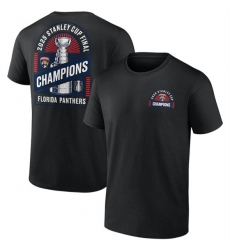 Men's Florida Panthers Black 2025 Stanley Cup Champions Shine T-Shirt