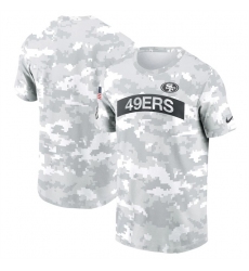 Men's San Francisco 49ers 2024 Arctic Camo Salute To Service Performance T-Shirt