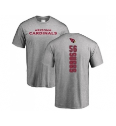 Football Arizona Cardinals #56 Terrell Suggs Ash Backer T-Shirt