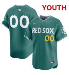 Youth Boston Red Sox ACTIVE PLAYER Custom Green 2025 City Connect Limited Stitched Baseball Jersey