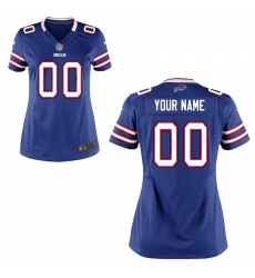 Women's Buffalo Bills Nike Royal Blue Custom Game Jersey