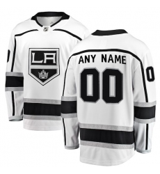 Men's Los Angeles Kings Fanatics Branded White Away Breakaway Custom Jersey