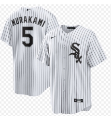 Men's Chicago White Sox #5 Munetaka Murakami Nike White Home Replica Jersey