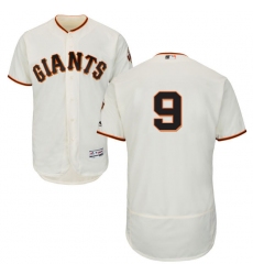 Men's Majestic San Francisco Giants #9 Matt Williams Cream Home Flex Base Authentic Collection MLB Jersey