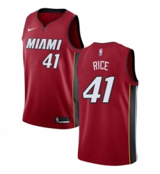 Women's Nike Miami Heat #41 Glen Rice Authentic Red NBA Jersey Statement Edition