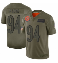 Men's Chicago Bears #94 Leonard Floyd Limited Camo 2019 Salute to Service Football Jersey