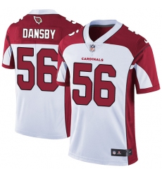 Youth Nike Arizona Cardinals #56 Karlos Dansby White Vapor Untouchable Limited Player NFL Jersey