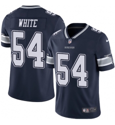 Youth Nike Dallas Cowboys #54 Randy White Navy Blue Team Color Vapor Untouchable Limited Player NFL Jersey