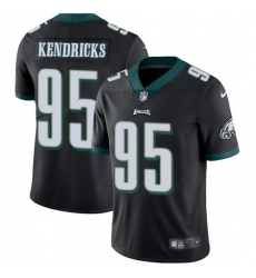 Men's Nike Philadelphia Eagles #95 Mychal Kendricks Black Alternate Vapor Untouchable Limited Player NFL Jersey